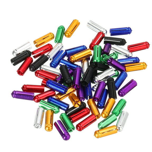 Uxcell Aluminum Dart Flight Wing Savers Protectors Dart Accessories, 7 Colors 70 Pack