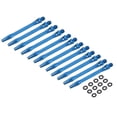 thumbnail image 1 of Uxcell Aluminum Dart Shafts, 2BA Dart Stems Replacement Accessories with Rubber Rings for Steel Tip Sky Blue 48mm, 1 of 5