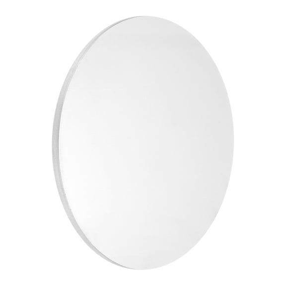 Uxcell Aluminum Disc, 6"(150mm) Diameter 0.24"(6mm) Thickness Round Aluminum Sheets 5052 Aluminum Circle Plates for Metal Stamping