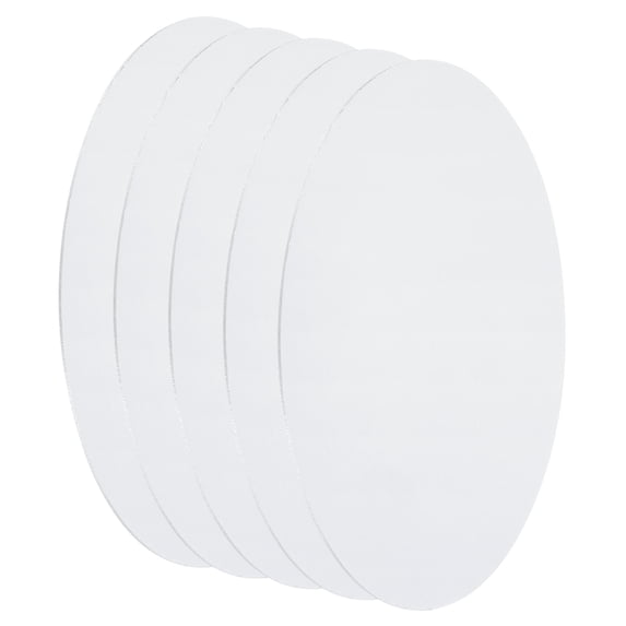 Uxcell Aluminum Disc, Round Aluminum Sheets 1060 Aluminum Circle Plates for Metal Stamping 150mm x 0.5mm 5