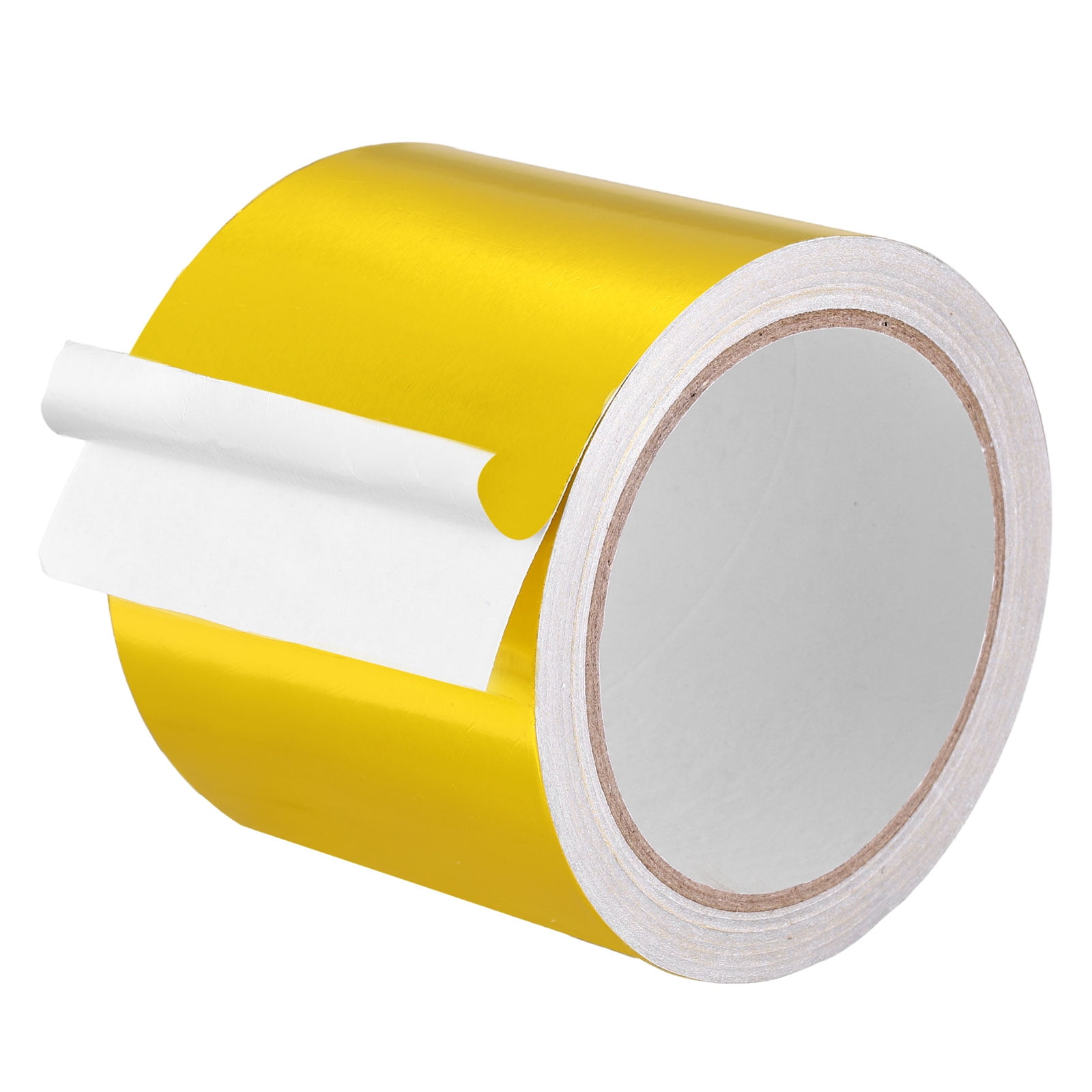Uxcell Aluminum Foil Tape (3.15" x 66ft, 2.36mil, Gold) (1 Roll) Heat Resistant Metal Tape, for HVAC Sealing Patching Hot Cold Air Ducts