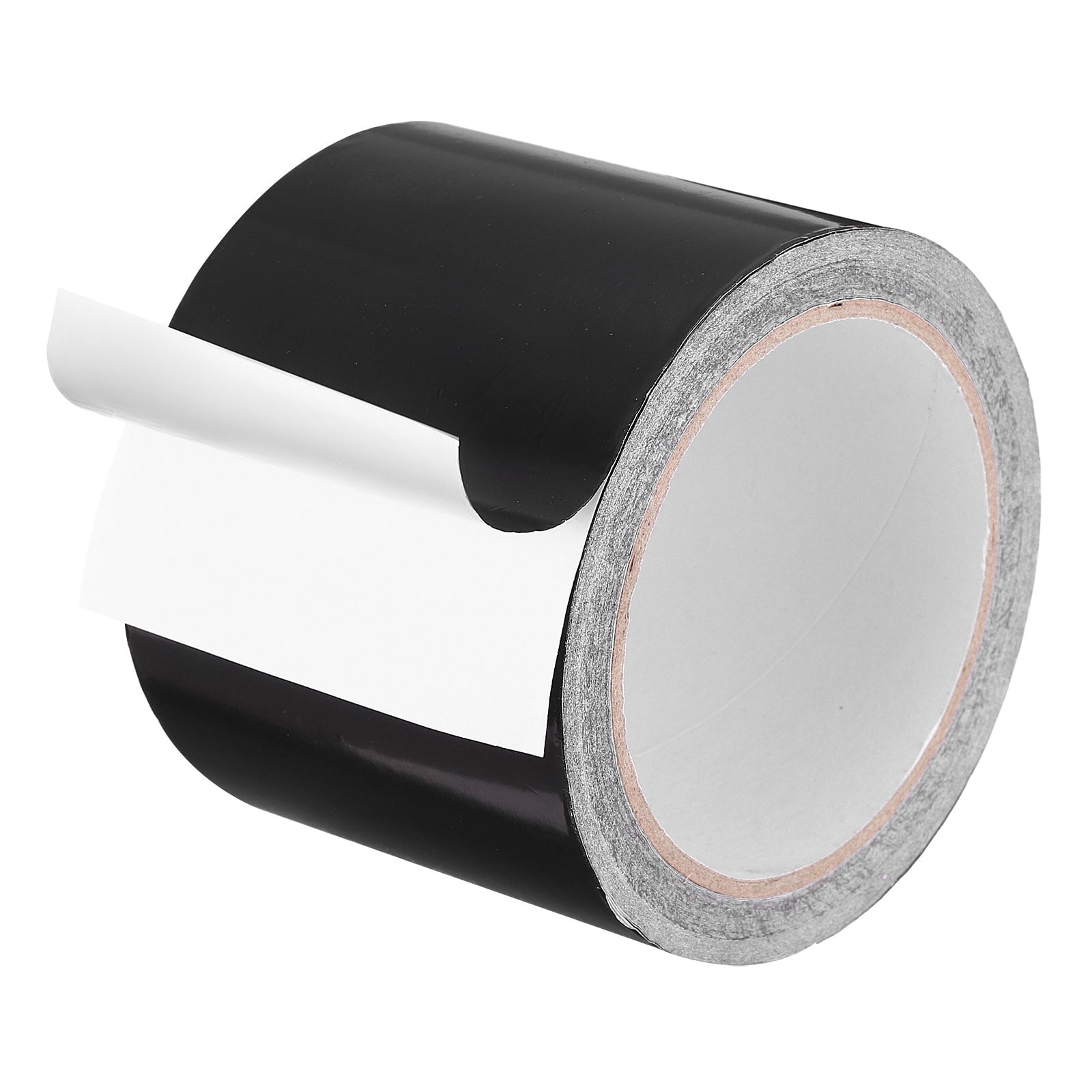 Uxcell Aluminum Foil Tape (3.15" x 66ft, 2.76mil, Black) (1 Roll) Heat Resistant Metal Tape, for HVAC Sealing Patching Hot Cold Air Ducts
