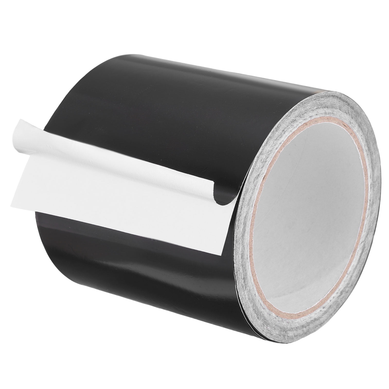 Uxcell Aluminum Foil Tape (3.94" x 66ft, 2.76mil, Black) (1 Roll) Heat Resistant Metal Tape, for HVAC Sealing Patching Hot Cold Air Ducts