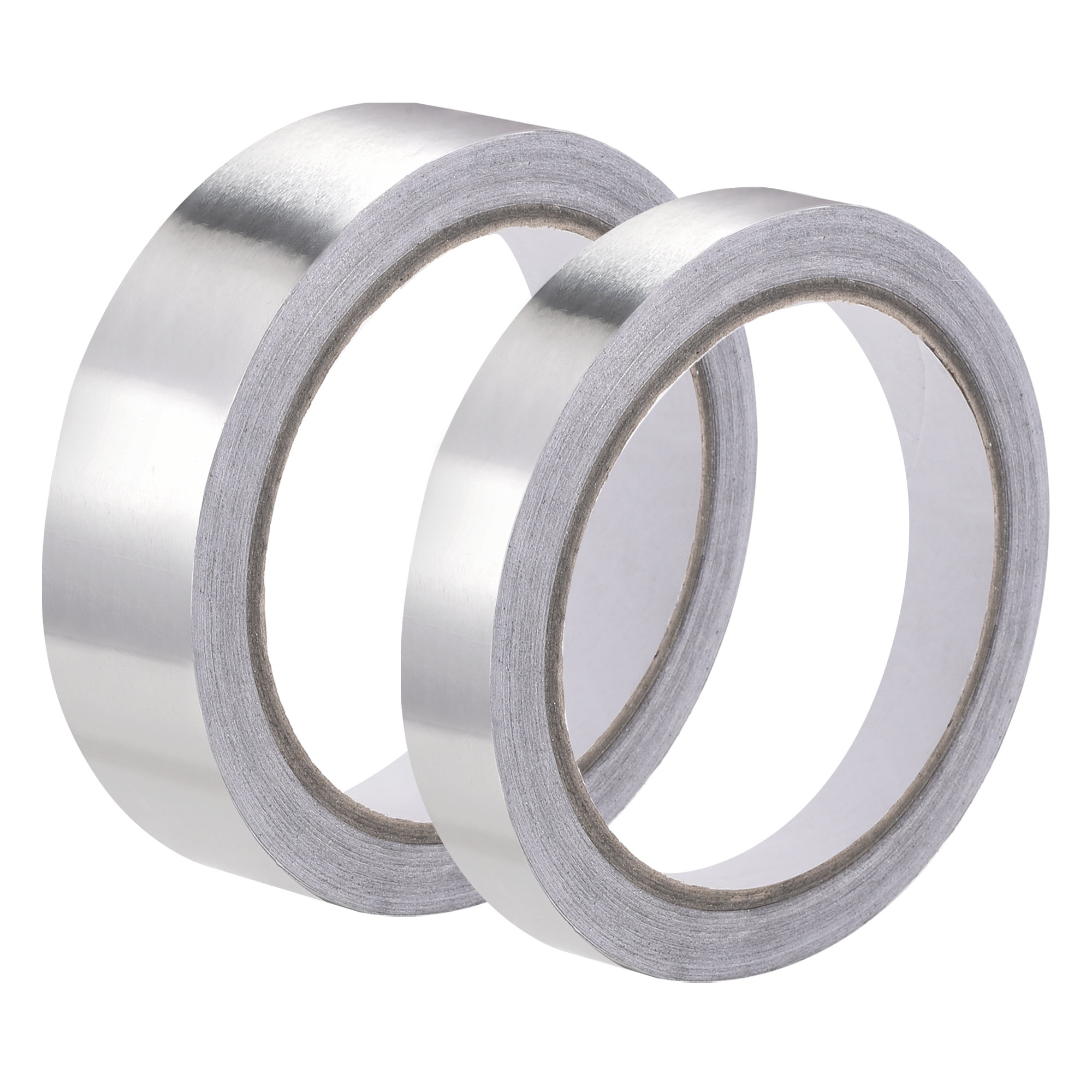 Uxcell Aluminum Foil Tape High Temperature Tape 0.39"/0.78" for HVAC Patching Air Ducts Single