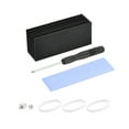 thumbnail image 1 of Uxcell Aluminum Heatsink Black 70x22x30mm with Tools and 1 x Pre-Cut Thermal Pad for SSD, 1 of 5