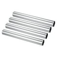 thumbnail image 1 of Uxcell Aluminum Relay Batons Field Track Relay Events Baton for Race Gym Outdoor Sports Running , Silver 4 Pack, 1 of 8
