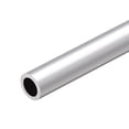 thumbnail image 1 of Uxcell Aluminum Round Tube 6063 Aluminum Silver 20mm OD 15mm Inner Dia 300mm Length, 1 of 5