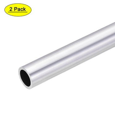 Aluminum Round Tube Uxcell 6063 - 22mm OD, 19mm ID, 300mm Length (3-Pack) Aluminum Tubing
