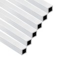 thumbnail image 1 of Uxcell Aluminum Square Tubing,0.31"x0.31"x16" Long 0.04" Wall Thick 6063 Aluminum Square Tube Seamless Structural Metal Profile Hardware for Construction DIY Home Decor Furniture 6pcs, 1 of 6