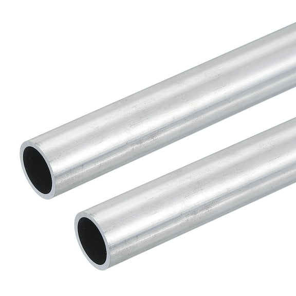 Uxcell Aluminum Tube, Aluminum Round Tubing Seamless Metal Straight Pipe for DIY Crafts Industrial Model Furniture 22mm x 2mm
