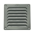 thumbnail image 1 of Uxcell Aluminum Vent Cover, Screen Air Grille Ventilation Cover HVAC Louvered Grill for Home Kitchen Fireplace Gray 6x6 Inch, 1 of 7