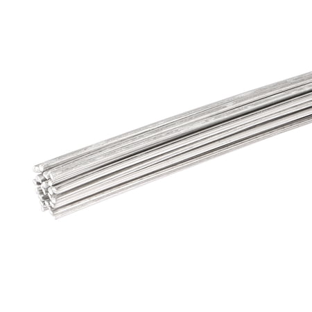 Uxcell Aluminum Welding Rods Aluminum Brazing Wire Multipurpose Repair Tool 2/25" x 12.99" 30Pack