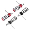 thumbnail image 1 of Uxcell Amplifier Terminal Connector Binding Post Push Quick Type -Binding Post Spring Loaded Press Subwoofer Basket 4pcs, 1 of 4