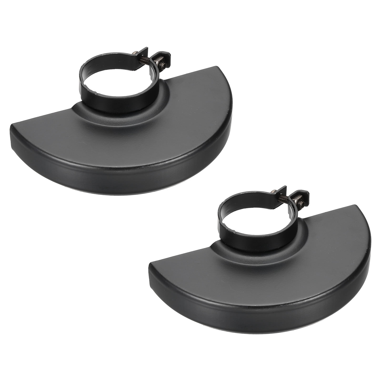 Uxcell Angle Grinder Guard 5" (135mm) 1.69" Dia, 2Pcs Metal Adjustable Angle Grinder Safety Guard Wheel Disc Blades Protective Cover Shield Replacement, Black