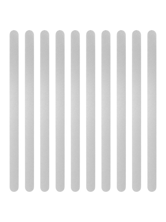 Anodized Aluminum Bracelet Blanks Metal Stamping Engraving Blanks for Cuff Bracelet Jewelry Making DIY Crafts Silver 6 x 0.35 x 0.06 Inch
