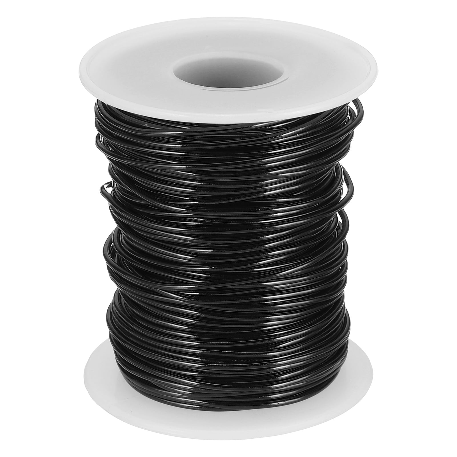 Uxcell Anodized Aluminum Wire for Jewelry Craft Making, Bendable Flexible Wire Black 16 Gauge