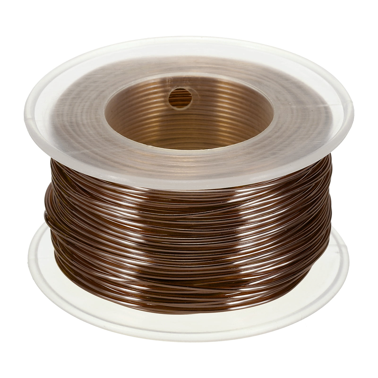 Uxcell Anodized Aluminum Wire for Jewelry Craft Making, Bendable Flexible Wire Bronze 18 Gauge