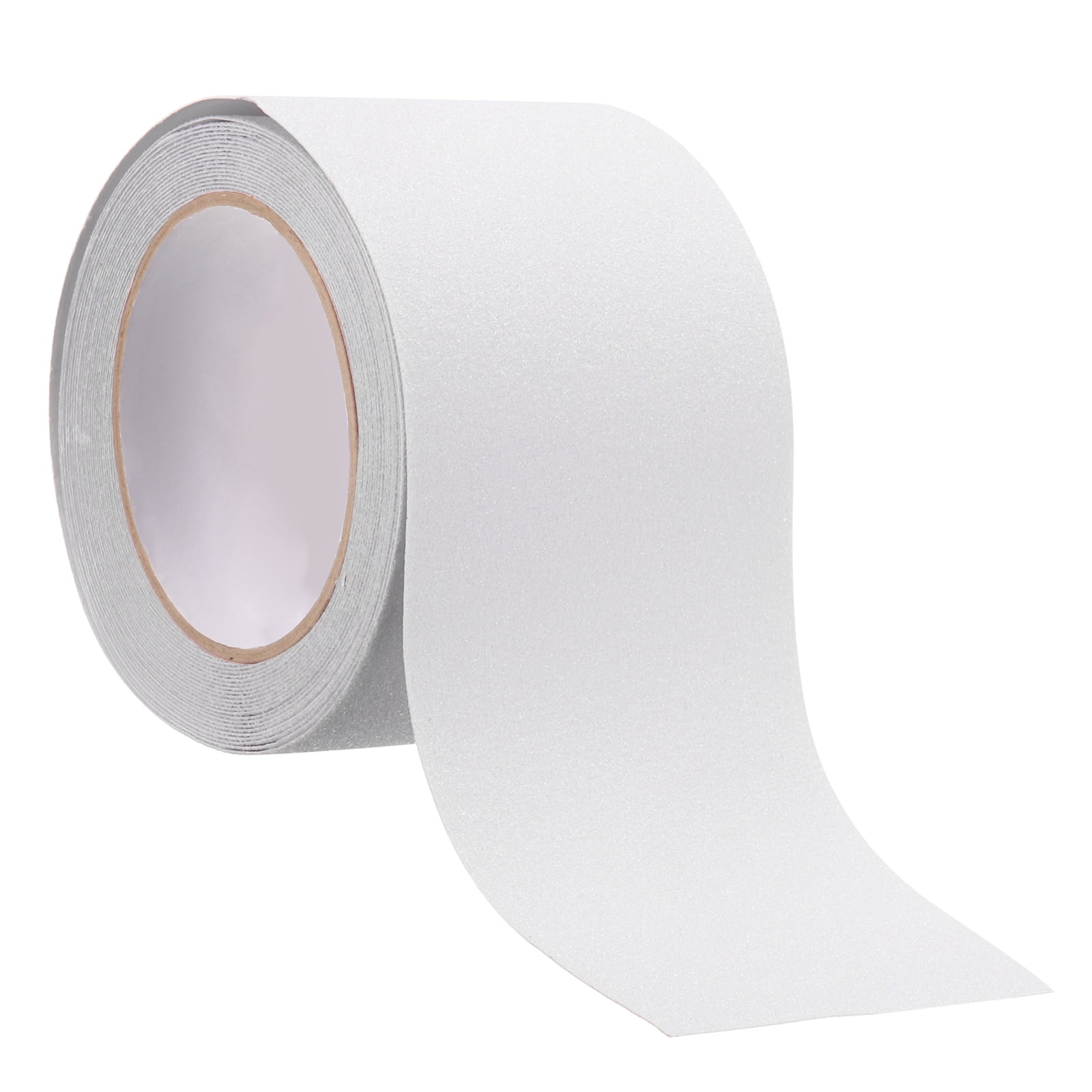Uxcell Anti Slip Traction Tape 4" x 16.4ft Waterproof Non-Slip Grip Tape Non Skid Stair Treads Tape for Indoor Outdoor Stair Steps, White