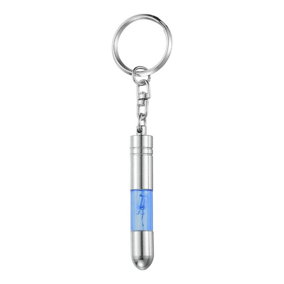 Uxcell Anti-Static Keychain Car Static Human Body ESD Tool Electricity Discharge Remover Keychains for Car Door House, Blue