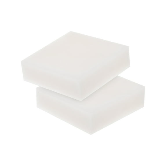Uxcell Anti Vibration Pads 2" x 2" x 1.1" Isolation Pads for Washing Machine, Milky, 2 Pieces