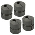 thumbnail image 1 of Uxcell Anti-vibration Block 30mm OD 8.5mm ID 115g Shock-absorbing Pads, Black Pack of 4, 1 of 4