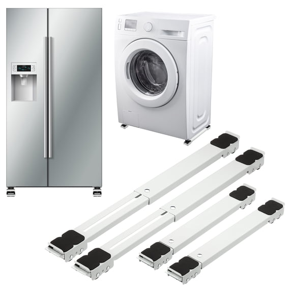 Uxcell Appliance Rollers, Extendable Appliance Sliders with Wheels,  White, 2pack