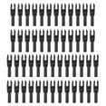 thumbnail image 1 of Uxcell Archery Arrows Nocks 4.2mm 0.165" Insert Arrow Nock Replacement Black 50 Pack, 1 of 5
