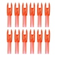 thumbnail image 1 of Uxcell Archery Arrows Nocks, Plastic Insert Arrow Nock Replacement Arrow Tails for Hunting Shooting Compound Recurve Bow Clear Orange, 1 of 7