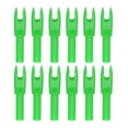 thumbnail image 1 of Uxcell Archery Arrows Nocks, Plastic Insert Arrow Nock Replacement Arrow Tails for Hunting Shooting Compound Recurve Bow Green, 1 of 7