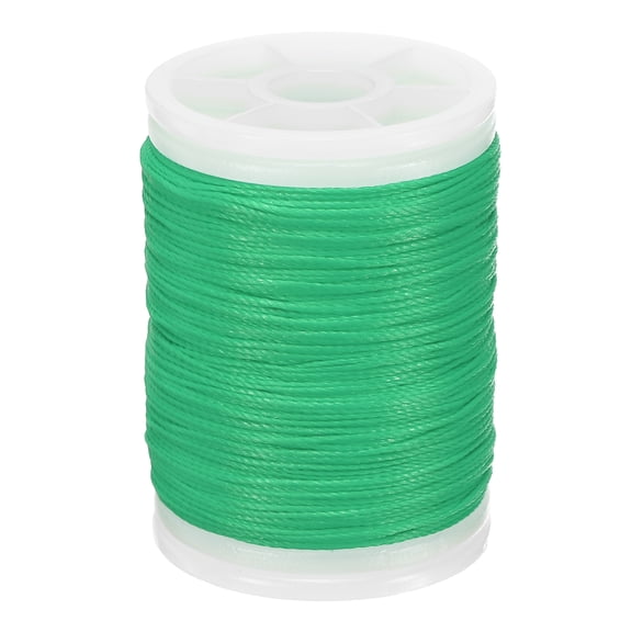 Uxcell Archery Bow String Serving Thread, 0.02" Dia Durable Bowstring Thread Accessories 131 Yard/120M & 400D PE & Green-Fitting For(Tying Peep Sight Nock/Compound/Recurve Bow)