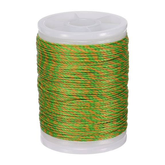 Uxcell Archery Bow String Serving Thread, 0.02" Dia Durable Bowstring Thread Accessories 131 Yard/120M & 400D PE & Red/Green-Fitting For(Tying Peep Sight Nock/Compound/Recurve Bow)