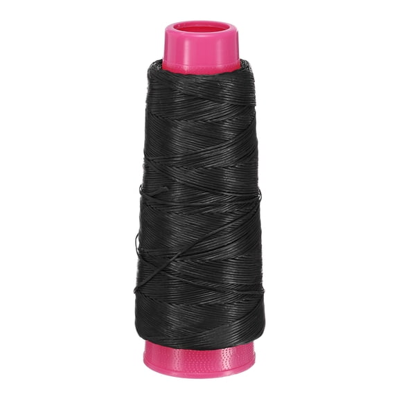 Uxcell Archery Bow String Serving Thread, 0.03" Dia Durable Bowstring Thread Accessories 131 Yard/120M & 1600D PE & Black-Fitting For(Tying Peep Sight Nock/Compound/Recurve Bow)