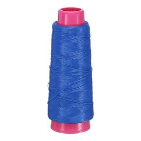 Uxcell Archery Bow String Serving Thread, 0.03" Dia Durable Bowstring Thread Accessories 131 Yard/120M & 1600D PE & Blue-Fitting For(Tying Peep Sight Nock/Compound/Recurve Bow)