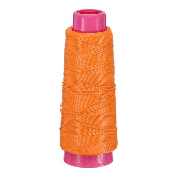 Uxcell Archery Bow String Serving Thread, 0.03" Dia Durable Bowstring Thread Accessories 131 Yard/120M & 1600D PE & Orange-Red-Fitting For(Tying Peep Sight Nock/Compound/Recurve Bow)
