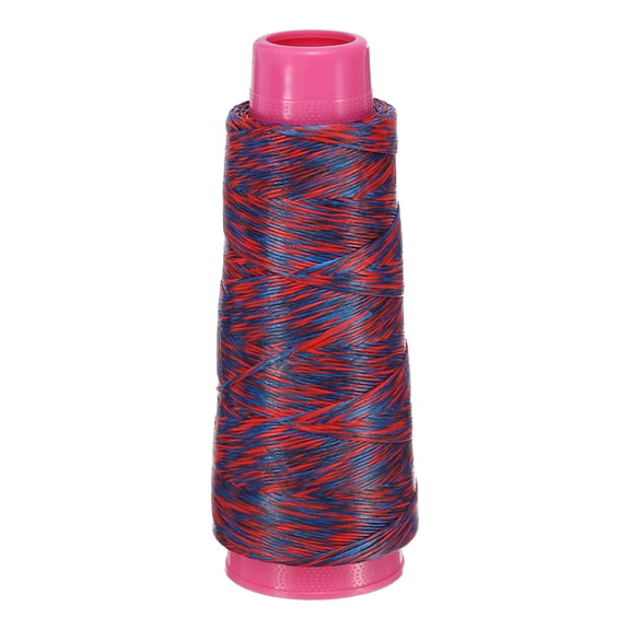 Uxcell Archery Bow String Serving Thread, 0.03" Dia Durable Bowstring Thread Accessories 131 Yard/120M & 1600D PE & Red/Blue-Fitting For(Tying Peep Sight Nock/Compound/Recurve Bow)
