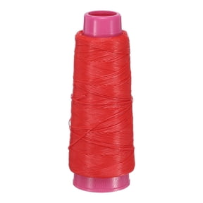 Uxcell Archery Bow String Serving Thread, 0.03" Dia Durable Bowstring Thread Accessories 131 Yard/120M & 1600D PE & Red-Fitting For(Tying Peep Sight Nock/Compound/Recurve Bow)