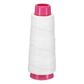 Uxcell Archery Bow String Serving Thread, 0.03" Dia Durable Bowstring Thread Accessories 131 Yard/120M & 1600D PE & White-Fitting For(Tying Peep Sight Nock/Compound/Recurve Bow)