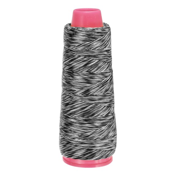 Uxcell Archery Bow String Serving Thread, Bowstring Serving Material Protector 120yd / 110m Polyethylene Fiber(Black/White)