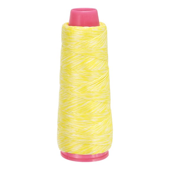 Uxcell Archery Bow String Serving Thread, Bowstring Serving Material Protector 120yd / 110m Polyethylene Fiber(Yellow/White)