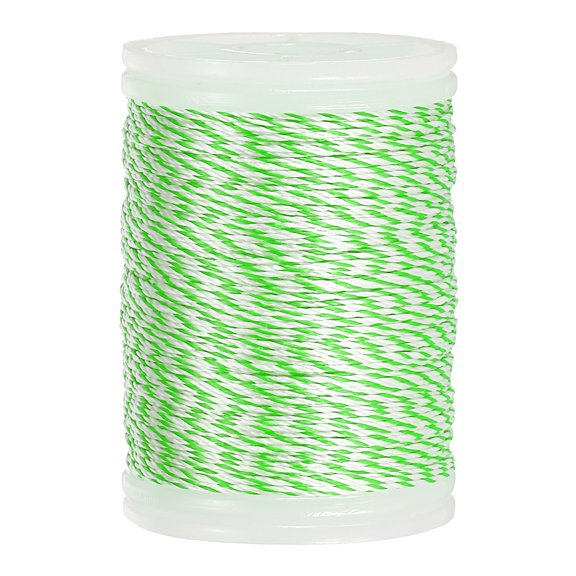 Uxcell Archery Bow String Serving Thread, Bowstring Serving Material Protector 120yd / 110m Polyethylene(Light Green/White)