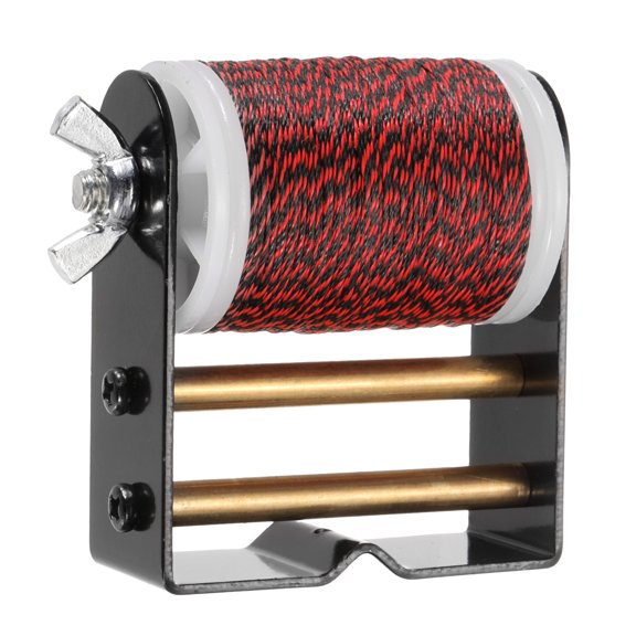 Uxcell Archery Bow String Serving Thread Jig Bowstring Thread for Tying Peep Sight Nock Red/Black