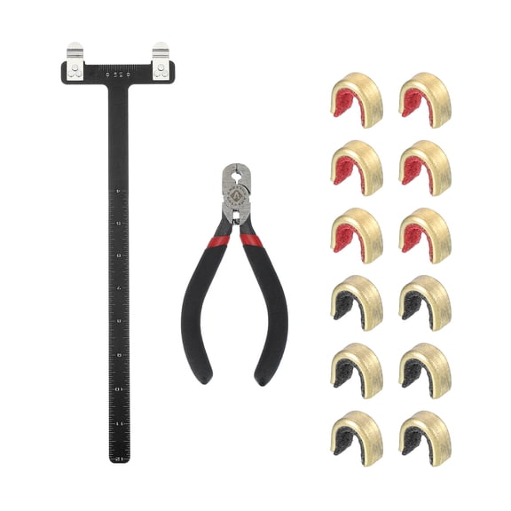 Uxcell Archery Bows Square for Recurve Compound Bowstring Black