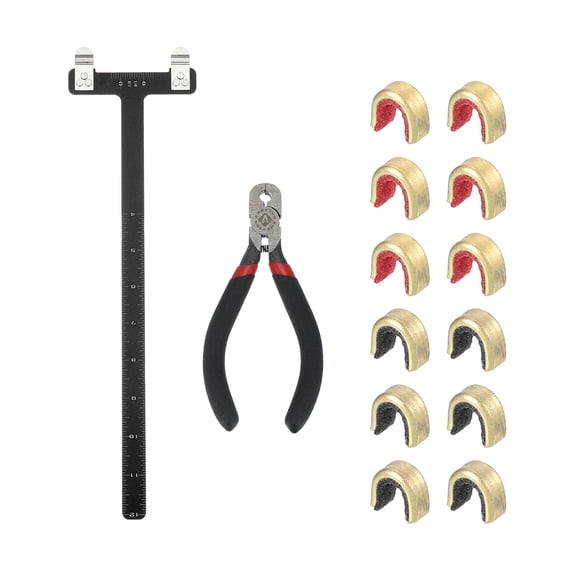 Uxcell Archery Bows Square for Recurve Compound Bowstring Black