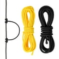 thumbnail image 1 of Uxcell Archery D Loop Rope String Nocking Loop Rope Serving Thread Release Material Black/Yellow, 1 of 7
