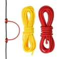 thumbnail image 1 of Uxcell Archery D Loop Rope String Nocking Loop Rope Serving Thread Release Material Red/Yellow, 1 of 7