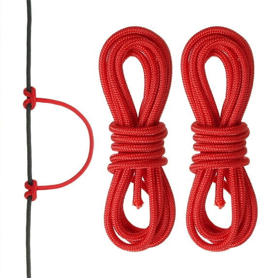 Uxcell Archery D Loop Rope String Nocking Loop Rope Serving Thread Release Material Red