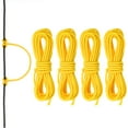 thumbnail image 1 of Uxcell Archery D Loop Rope String Nocking Loop Rope Serving Thread Release Material for Compound Archery Yellow, 1 of 7