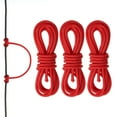 thumbnail image 1 of Uxcell Archery D Loop Rope String Nocking Loop Rope Serving Thread Release Material for Compound Bowstring Red, 1 of 7