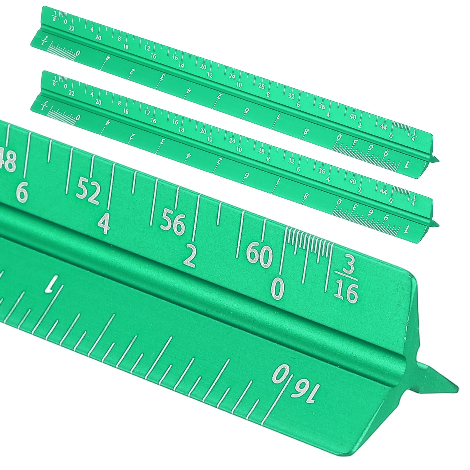 Uxcell Architectural Scale Ruler 7 Inch Metric Aluminum Alloy ...