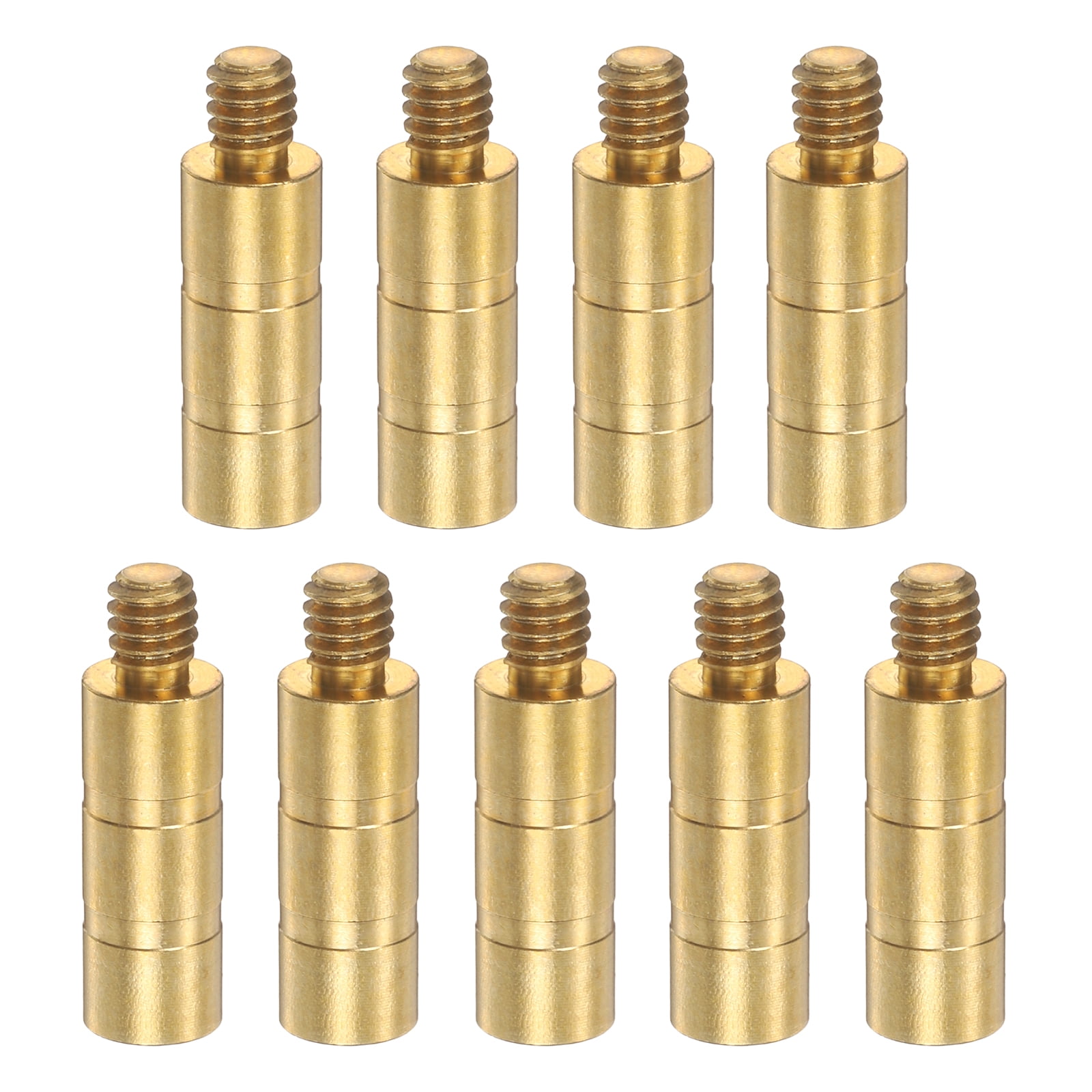 Uxcell Arrow Insert, 50 Grain Archery Brass Screw Insert Arrow Weight ...